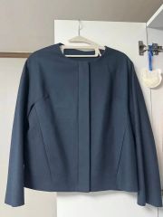 専用 Yori ヨリ 高密度ストレッチフレアブラウス ジャケット - メルカリ