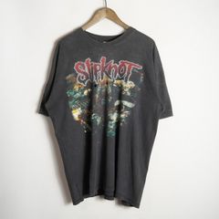 ツ様 希少 2XL スリップノット バンドTシャツ 両面プリント 黒 ヘイン