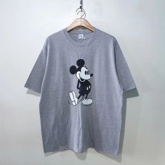 Weber Disney ミッキーマウス Tシャツ グレー - メルカリ