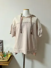 AXES femme アクシーズファム いちごミルク レース フードT