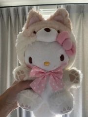 レア 当時物 ハローキティ ぬいぐるみ 着ぐるみ モノグラム ピンク