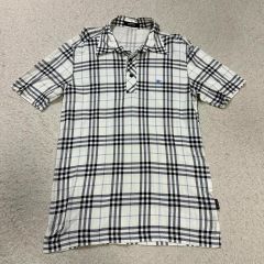 美品レア色90年代 バーバリー ポロシャツ ヴィンテージ 希少】Burberrys 90s ポロシャツ パイル地 刺繍ロゴ ヴィンテージ