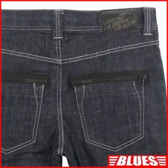 BEAMS ビームス デニムパンツ L インディゴ スリム テーパード ストレッチ 古着 メンズ デニム_ウエスト83cmから87cm一覧←SEULB屋着古← NR4971