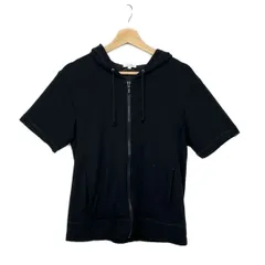 PaulSmith(ポールスミス) パーカー サイズL メンズ - 黒 半袖/ジップアップのサムネイル