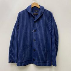 美品 Django Atour シアサッカー ハッキングジャケット ストライプ 