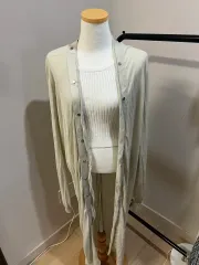 RICK OWENS リックオウエンス 夏 コットン マキシ カーディガンのサムネイル
