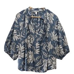 ⭐︎新品タグ付き⭐︎レナウン ペイズリー柄ブラウス♪38 - メルカリ