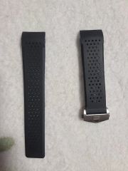 TAG Heuer ラバーベルト パンチング ブラックタグホイヤー - メルカリ