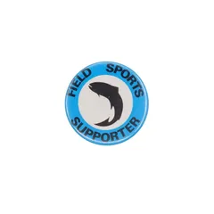 魚 レトロ 缶バッジ イギリス・輸入雑貨 ビンテージ 缶バッチ ピンバッジ FIELD SPORTS SUPPORTER brooch-8237のサムネイル
