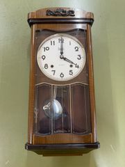 訳あり Meiji ching chang gong柱時計 8日巻 稼働品 - メルカリ