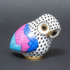ヘレンド フクロウ 2体セット - メルカリ