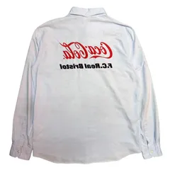 汚れ有 サイズ【XL】エフシーアールビー×コカ・コーラ F．C．R．B．×Coca Cola 20SS／ COCA-COLA COOLMAX B．D SHIRT ／ボタンダウンシャツ ／FCRB-200026　 8065000233508のサムネイル