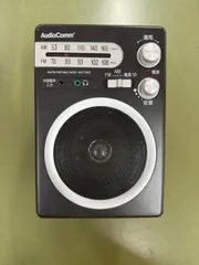 オーム電機　ポータブル木製ラジオのサムネイル