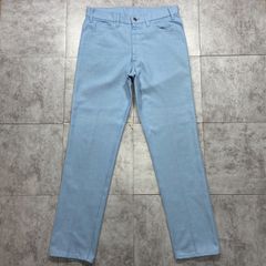 90s ユーロリーバイスホワイトスラックス スタプレポリパンツ W30 ss60