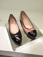 新品未使用 プラダ PRADA スタッズ バレリーナパンプス 38サイズ | Mercari