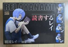 エヴァ 綾波レイ 読書するレイ+ペンペン フィギュア - メルカリ