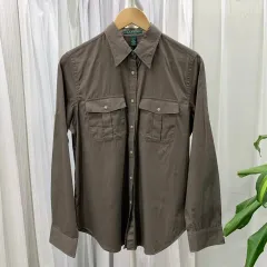 ラルフローレン RALPH LAUREN ロールアップ袖 ウォーク シャツ 15930