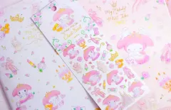 サンリオ マイメロディ コラボ 文具セット ステッカー+ノート+Lファイル まとめ売り