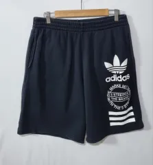 XXL ) adidas アディダス ブラック ハーフパンツ