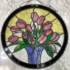 ステンドグラス カサブランカ(ゆりの花 (299) - メルカリ