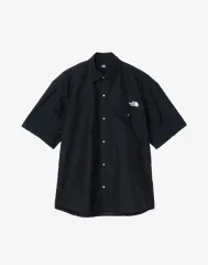 海外モデル THE NORTH FACE ザノースフェイス Nuptse(ヌプシ) 半袖シャツ ブラック L 新品