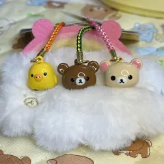 リラックマ コリラックマ キイロイトリ コグマ 顔 キーホルダー ストラップ