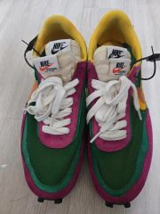 27cm】sacai✖︎NIKE LDWAFFLE PINE GREEN - メルカリ