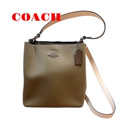 極美品】COACH／コーチ 91122 2WAY ショルダーバッグ ベージュ - メルカリ