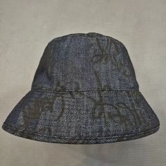 稀少/廃番【シープラスヘッドウェアー】ペイズリー バケットハット総柄 カーキ×黒 稀少/廃番【シープラスヘッドウェアー】ペイズリー バケットハット総柄