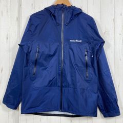 mont-bell ナイロンパーカー 防水 ブルー XS - メルカリ
