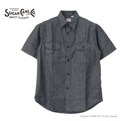 最終値下げ！ 試着のみ シュガーケーン シャンブレーシャツ SC39307