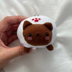 ねこだんご ストラップ はちわれ SANーEI 三英貿易 マスコット