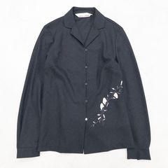 UNITED ARROWS オーガンジー プリントシャツ シアー 花柄 ブラウス