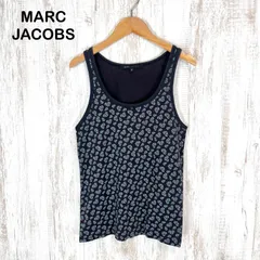 MARC JACOBS マークジェイコブス 花柄 総柄 タンクトップ ブラックのサムネイル
