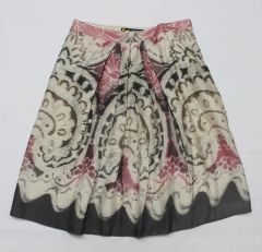 大きいサイズ ETRO エトロ イタリア製ペイズリー コットンフレア