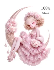 《 No.1084 》Sakuraꕤ 人物ステッカー シール オリジナルステッカー