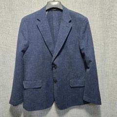 美品 リネン混 紫】ユナイテッドアローズ テーラードジャケット 春夏48 
