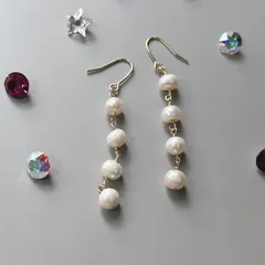 淡水パールピアス