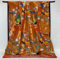 色打掛 鶴 菊 松 紅葉 刺繍 金彩 豪華 - メルカリ