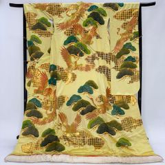 豪華絢爛 色打掛 孔雀 松 金糸刺繍 578 - メルカリ