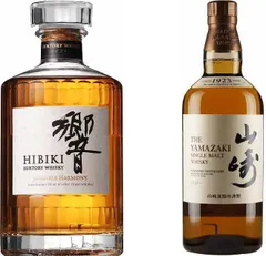 サントリーウイスキー2本セット(響JAPANESE HARMONY シングルモルト