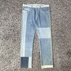 新品!!(定価51700)バックラッシュ・パッチワークセルビッチデニム 