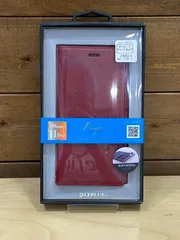 iPhone 11 Pro 極薄一枚革フラップケース「PAGE」 レッド mst-16031　【K】