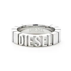 (s)1点限り DIESEL ディーゼル 指輪 リング DX1591040-4.5 シルバー USサイズ8号 日本サイズ約17号 メンズ レディース DIESEL/7268