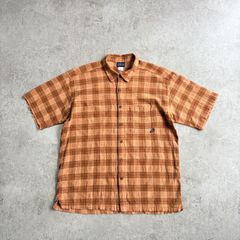 90s old stussy 半袖チェックシャツ cityboy archive - メルカリ