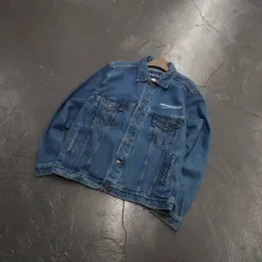 ヴィンテージ オーバーサイズ デニム トラッカー ジャケット
