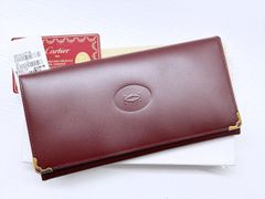 cartier カルティエ マストライン 札入れ メモ帳 - メルカリ