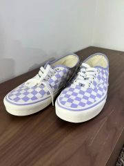 新品 VANS オーセンティック チェッカー パープル 30cm - メルカリ
