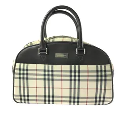 【中古品】 BURBERRY バーバリー NOVA CHECK BOSTON BAG ノバチェック ボストンバッグ ハンドバッグ カバン 【180-260503-na-03-tagh】
