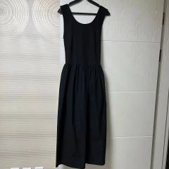 美品✨《AEWEN MATOPH》リブニットコンビワンピース 黒 36 - メルカリ